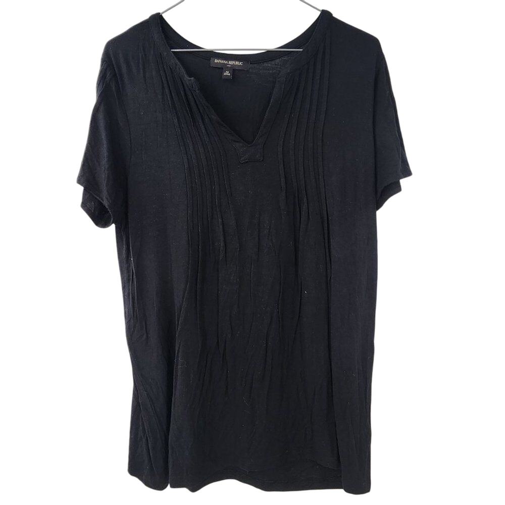 BANANA REPUBLIC Black Top Womens Size Medium M